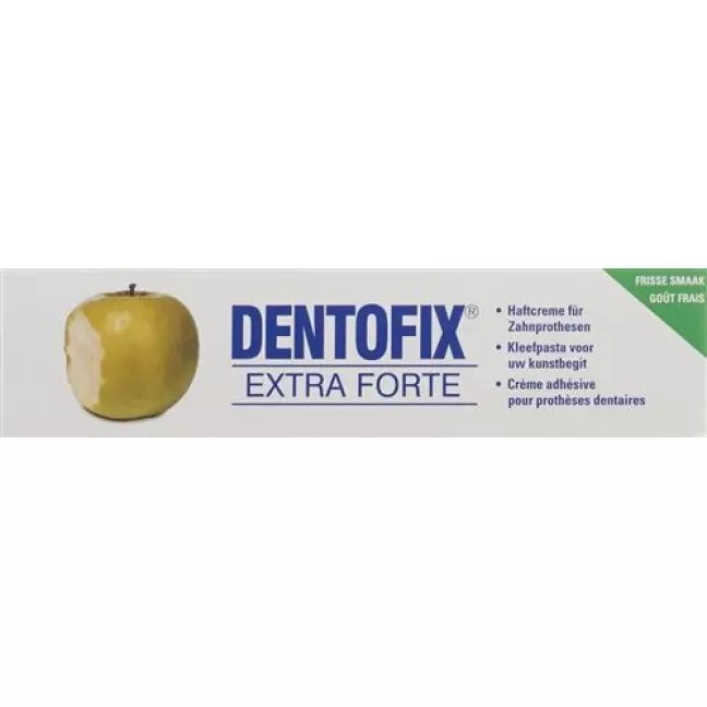 Крем-клей DENTOFIX EXTRA FORTE без цукру 40 г Крем-клей DENTOFIX EXTRA FORTE без цукру 40 г