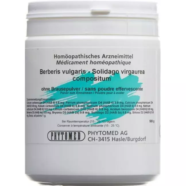 Phytomed Berb Vulg Solid Virg Comp O Br порошок 500г Phytomed Berb Vulg Solid Virg Comp O Br порошок 500г
