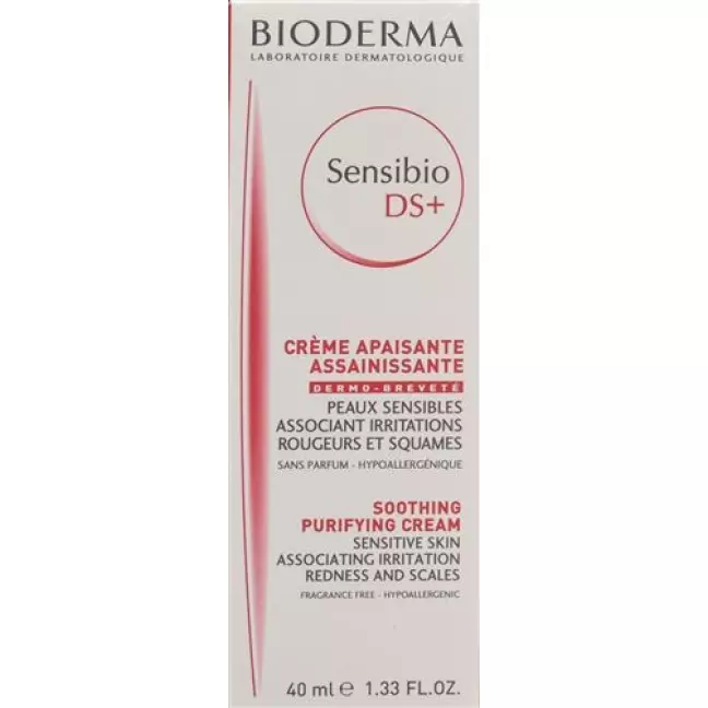 Bioderma Sensibio Ds + крем 40 мл Bioderma Sensibio Ds + крем 40 мл