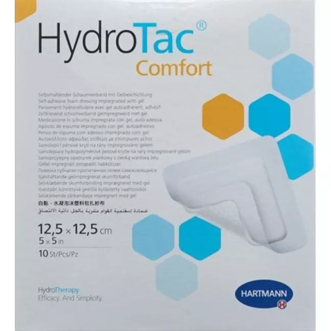 Пов&#39;язка HydroTac Comfort 12,5х12,5 см стерильна 10 шт