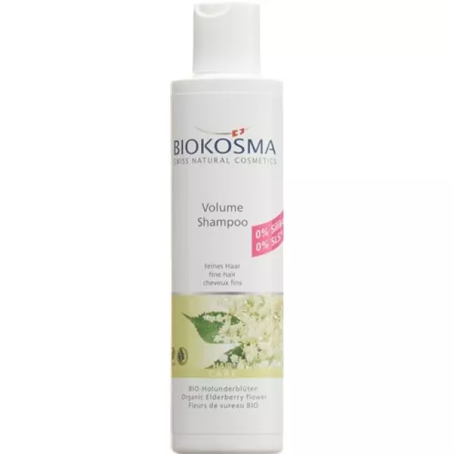 Шампунь Biokosma Volume Квітки бузини Fl 200 мл