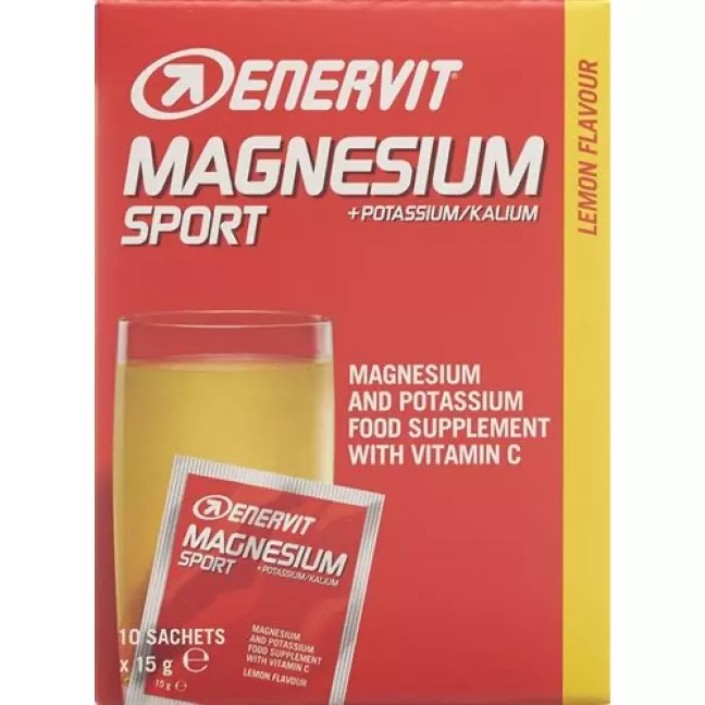 Enervit Plv Магній Калій 10 пакетиків 15 г Enervit Plv Магній Калій 10 пакетиків 15 г