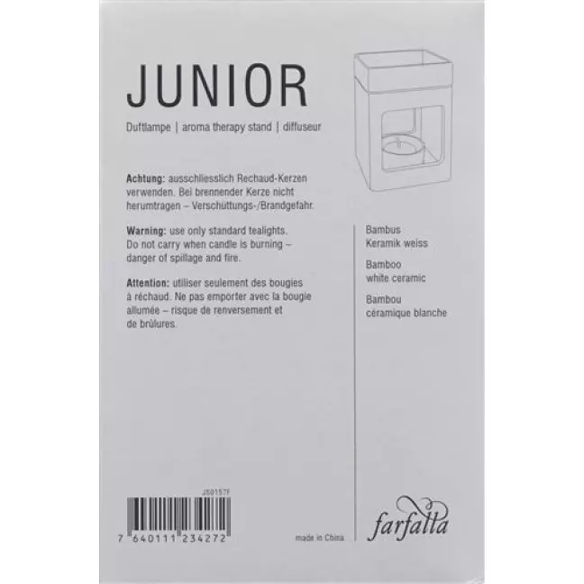Ароматна лампа farfalla junior bamboo ceramic