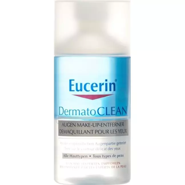 Eucerin DermatoCLEAN 2 фази для зняття макіяжу з очей Fl 125 мл