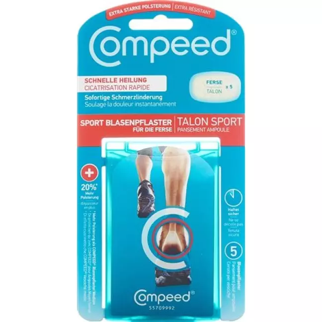 Compeed Sport блістерні пластирі на п&#39;яту 5 шт