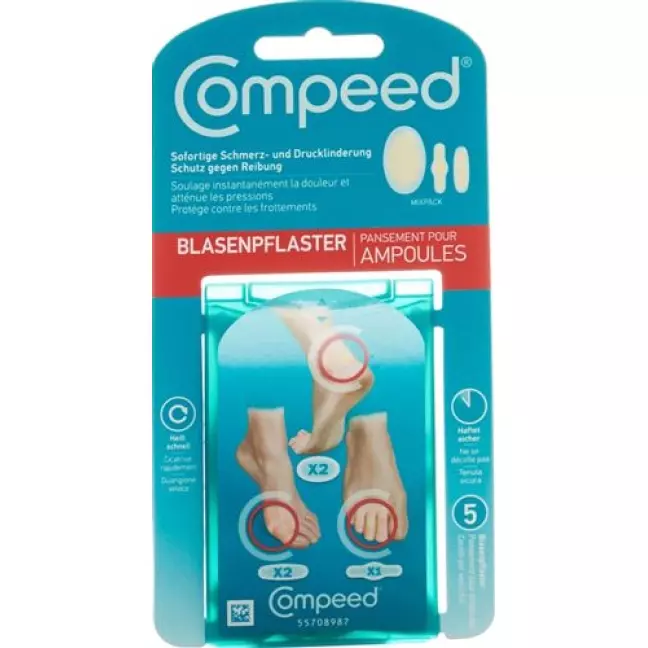 Пластирна суміш для пухирів Compeed 5 шт