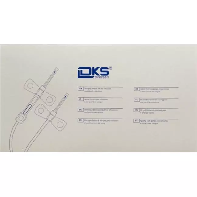 TROGE Medical Perfusion Set Needle 23G синя 100 шт TROGE Medical Perfusion Set Needle 23G синя 100 шт