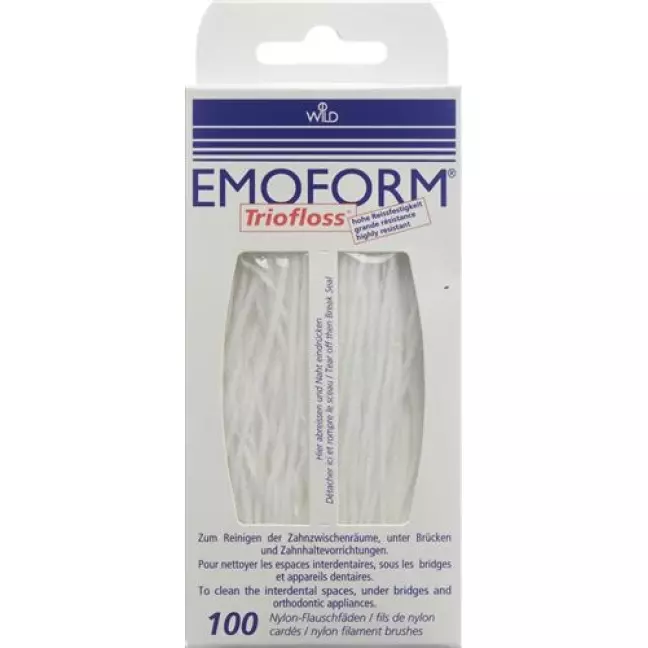 Emoform Triofloss Disp 100 шт