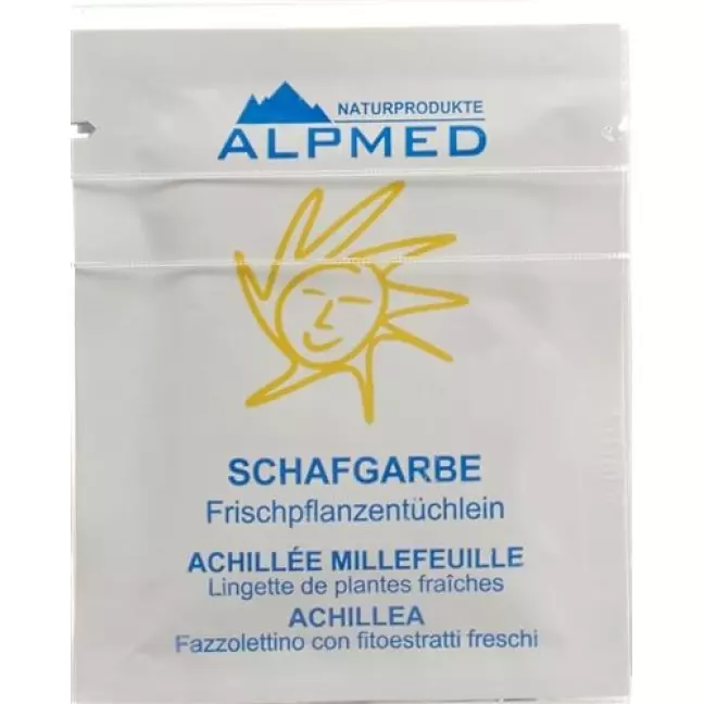Alpmed Frischpflanzentuchlein Schafgarbe 13 штук Alpmed Frischpflanzentuchlein Schafgarbe 13 штук