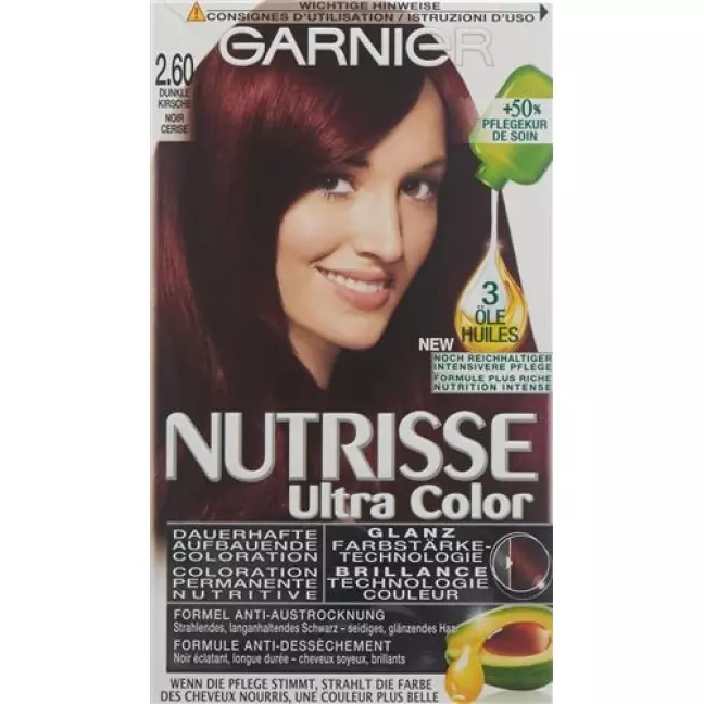 Nutrisse Ultra Color 2.60 чорна вишня Nutrisse Ultra Color 2.60 чорна вишня