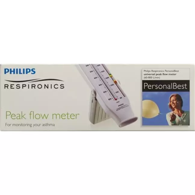 Піковий витратомір Philips Personal Best 60-810 л/хв для дорослих