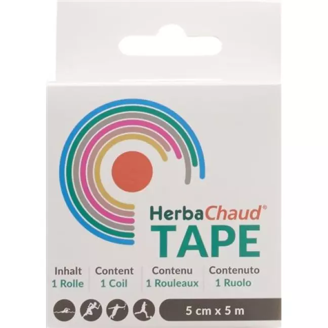 Herbachaud Tape 5смx5m Pink Herbachaud Tape 5смx5m Pink
