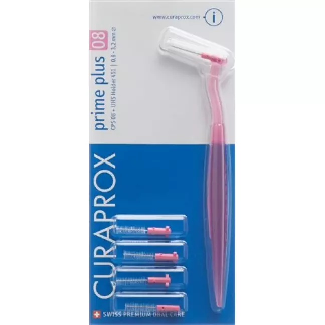 Curaprox CPS 08 prime start 5 міжзубних щіток +UHS 409&amp;47