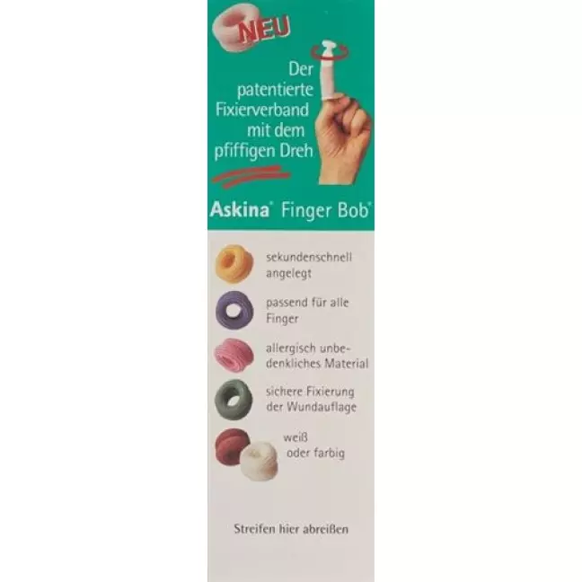 Askina Finger Bob Weiss 6 штук Askina Finger Bob Weiss 6 штук