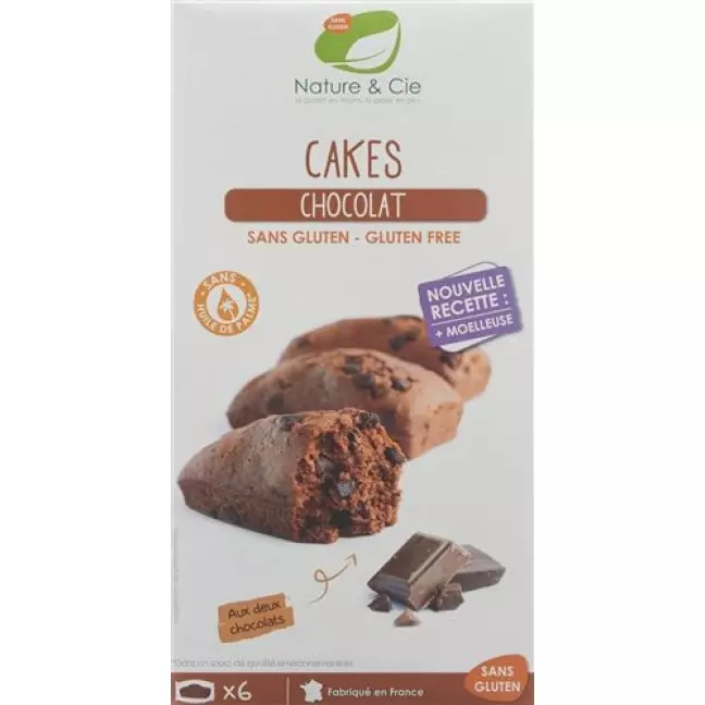 Nature & Cie Cake міні-шоколад без глютену 180 г Nature & Cie Cake міні-шоколад без глютену 180 г
