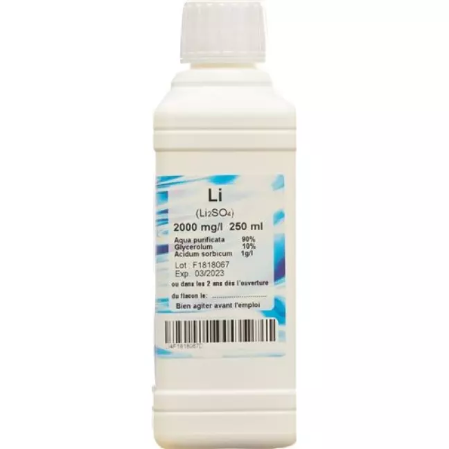 Oligopharm Lithium раствор 2000мг/l 250мл Oligopharm Lithium раствор 2000мг/l 250мл