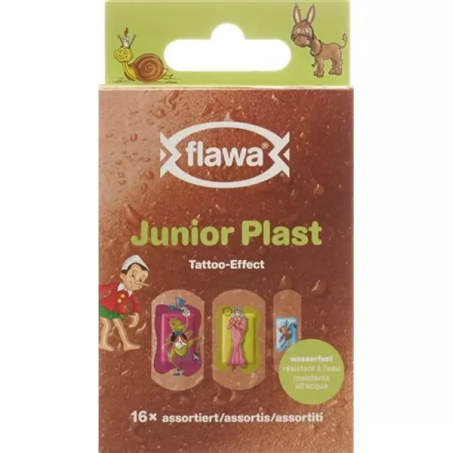 Flawa Junior Plast Pinocchio Assortiert 16 штук Flawa Junior Plast Pinocchio Assortiert 16 штук