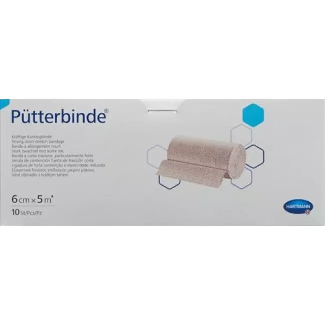 Бинт Pütter 6смх5м 10 шт Бинт Pütter 6смх5м 10 шт