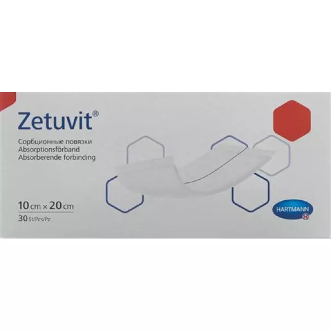 Пов&#39;язка абсорбуюча Zetuvit 10х20см 30 шт