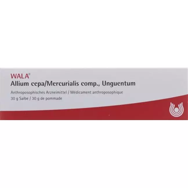 Wala Allium cepa/Mercurialis комп. Туберкульозна мазь 30 г Wala Allium cepa/Mercurialis комп. Туберкульозна мазь 30 г