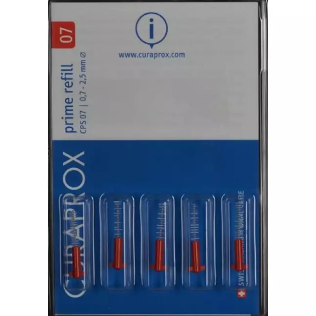 Curaprox CPS 07 Prime Burste Rot 5 штук Curaprox CPS 07 Prime Burste Rot 5 штук