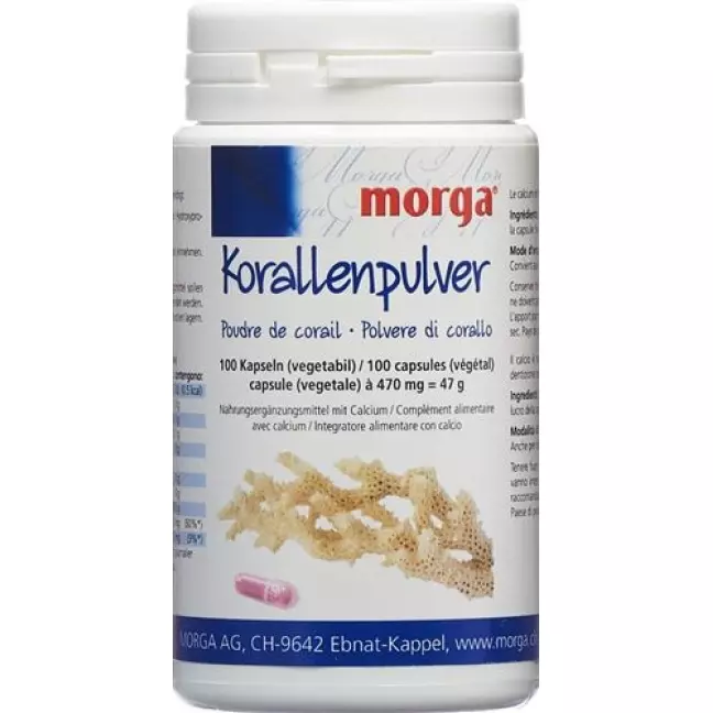Morga Coral Powder Vegicaps 100 шт