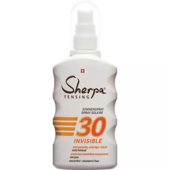 Sherpa Tensing Sonnenspray SPF 30 Invisible 175мл Sherpa Tensing Sonnenspray SPF 30 Invisible 175мл