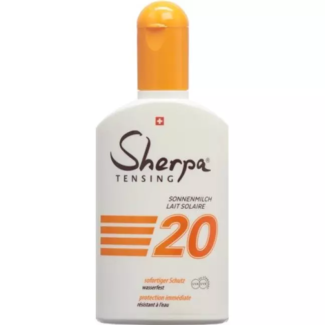 Sherpa Tensing Sonnenmilch SPF 20 175мл Sherpa Tensing Sonnenmilch SPF 20 175мл