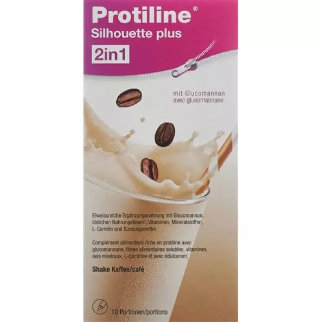Кава Protiline Silhouette Plus Plv 10 x 26 г Кава Protiline Silhouette Plus Plv 10 x 26 г