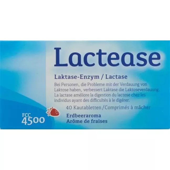 Lactease 4500 FCC Жувальні 40 шт