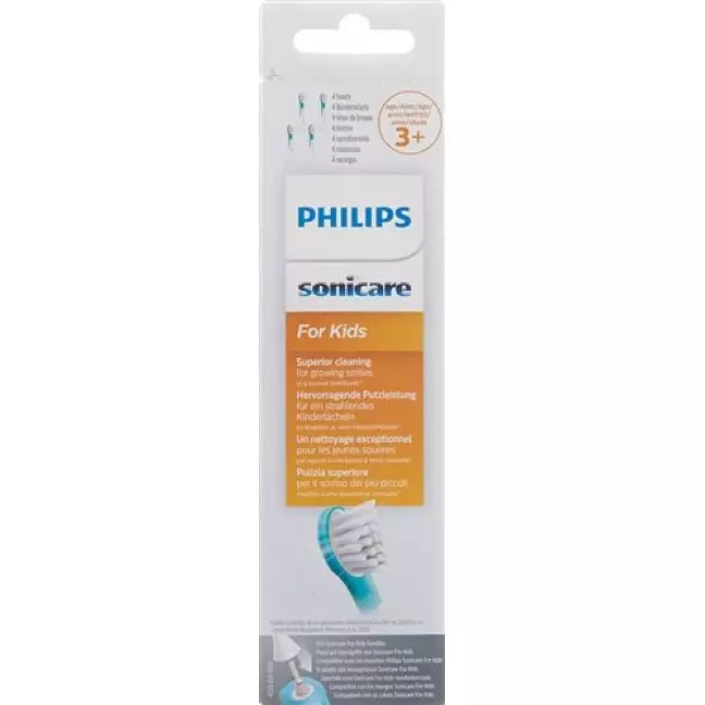 Philips Sonicare Ersatzburste Kids Mini Hx6034/33 4j 4 штуки Philips Sonicare Ersatzburste Kids Mini Hx6034/33 4j 4 штуки