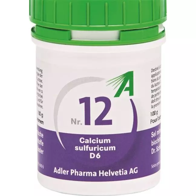 Adler Schüssler Nr12 Calcium sulfuricum таблетки D 6 100 г Adler Schüssler Nr12 Calcium sulfuricum таблетки D 6 100 г