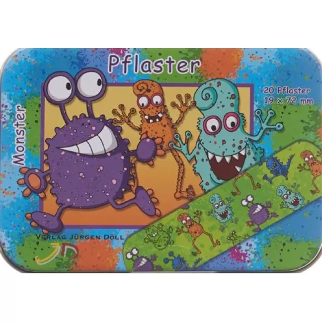 Лейкопластир Döll 19х72мм Monster Ds 20 шт