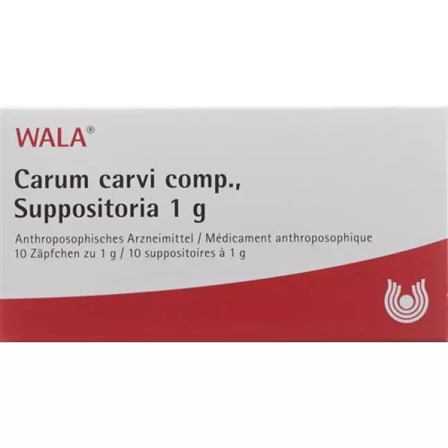 Wala Carum Carvi Comp Zapfchen 10x 1г Wala Carum Carvi Comp Zapfchen 10x 1г