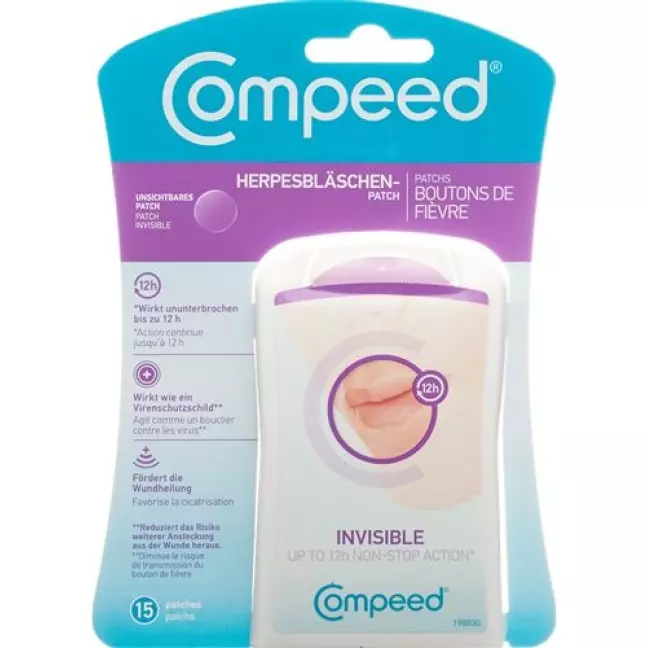 Compeed пластир від герпесу 15 шт