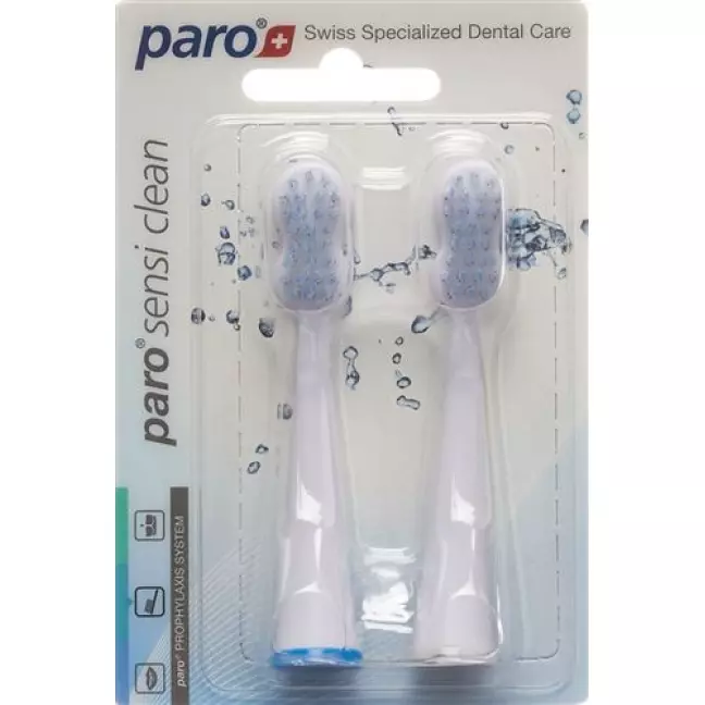 Paro Sensi-Clean Ersatzzahnburste Schall 2 штуки Paro Sensi-Clean Ersatzzahnburste Schall 2 штуки