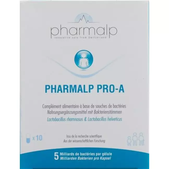 Пробіотичні капсули Pharmalp PRO-A 10 шт