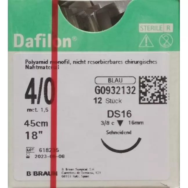 ДАФІЛОН 45см синій DS 16 4-0 12 шт