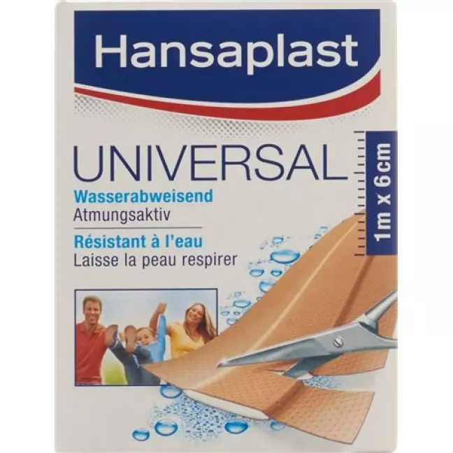 Hansaplast універсальний швидкий бинтометр 1мx6см Hansaplast універсальний швидкий бинтометр 1мx6см