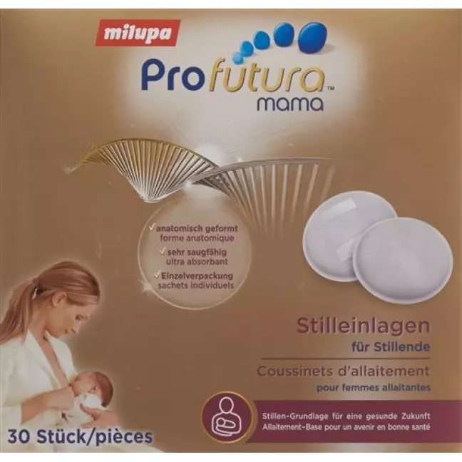 Прокладки для годування Milupa Profutura для годуючих 30 шт Прокладки для годування Milupa Profutura для годуючих 30 шт