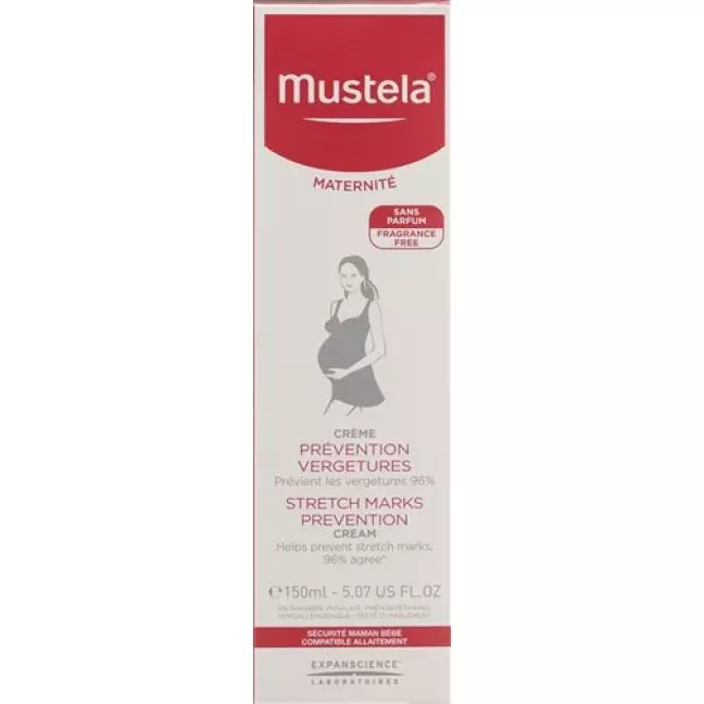 Mustela Maternity Cream Профілактика розтяжок або Mustela Maternity Cream Профілактика розтяжок або