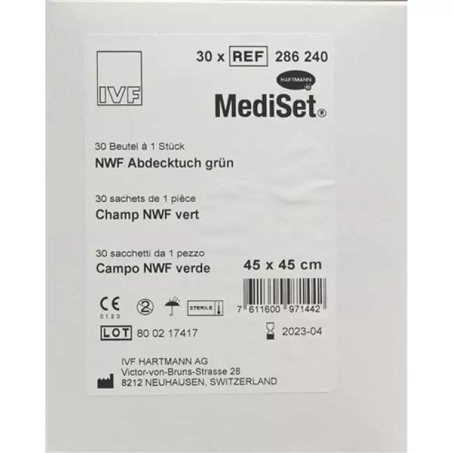 Покривало Foliodrape Protect 45х75см стерильне 65 шт