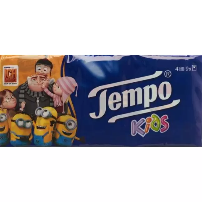 Хустки Tempo міні упаковка 9х5шт