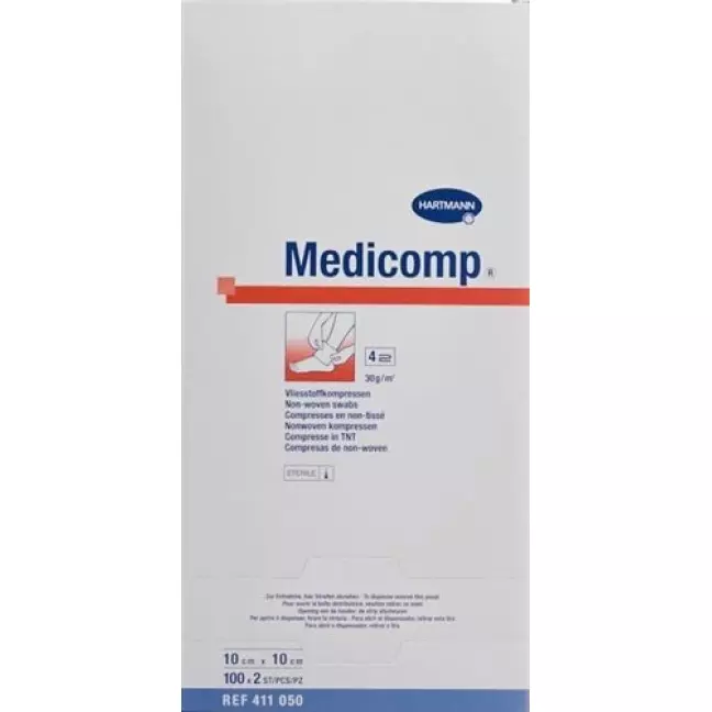 Medicomp Bl 4 відділення S30 10x10 стерильні 100 x 2 шт.