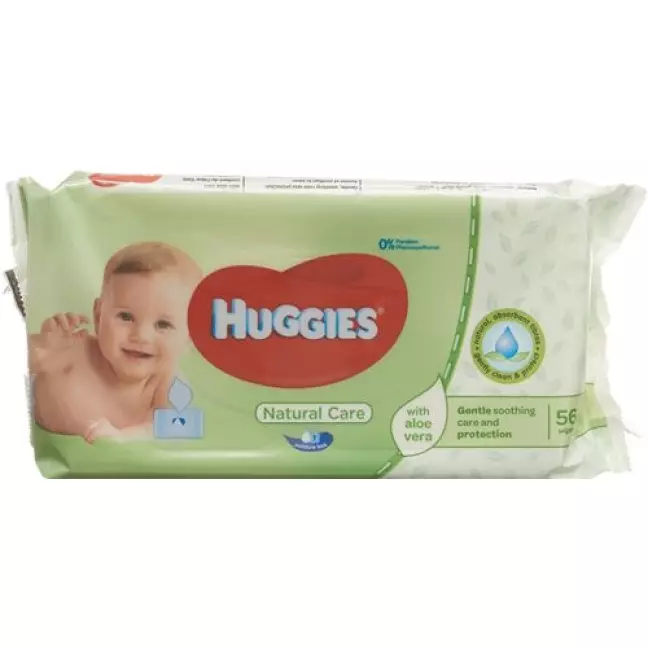 Huggies Feuchttucher Natural Care 56 штук Huggies Feuchttucher Natural Care 56 штук