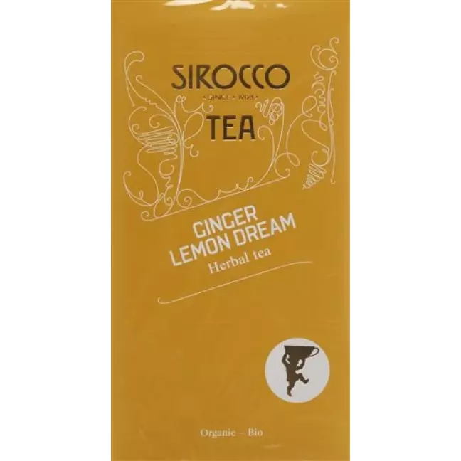 Чай Sirocco в пакетиках Ginger Lemon Dream 20 шт