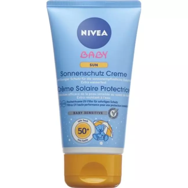 Сонцезахисний крем Nivea Baby SPF 50+ 75 мл Сонцезахисний крем Nivea Baby SPF 50+ 75 мл