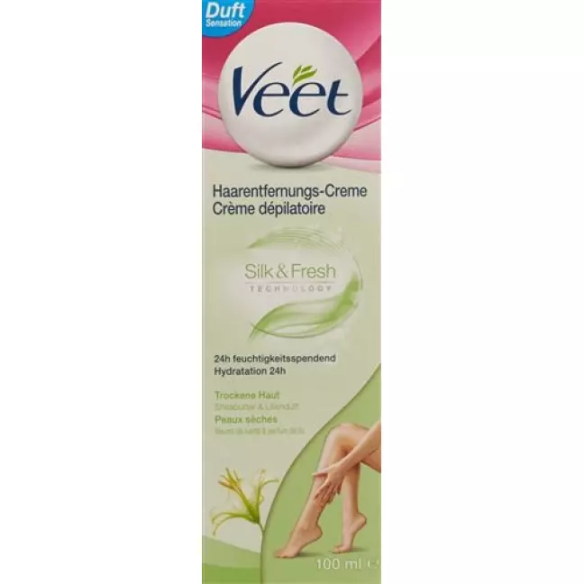 Крем для видалення волосся Veet для сухої шкіри 100 мл Крем для видалення волосся Veet для сухої шкіри 100 мл