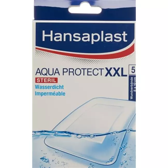 Hansaplast Aqua Protect Strips XXL 5 шт Hansaplast Aqua Protect Strips XXL 5 шт