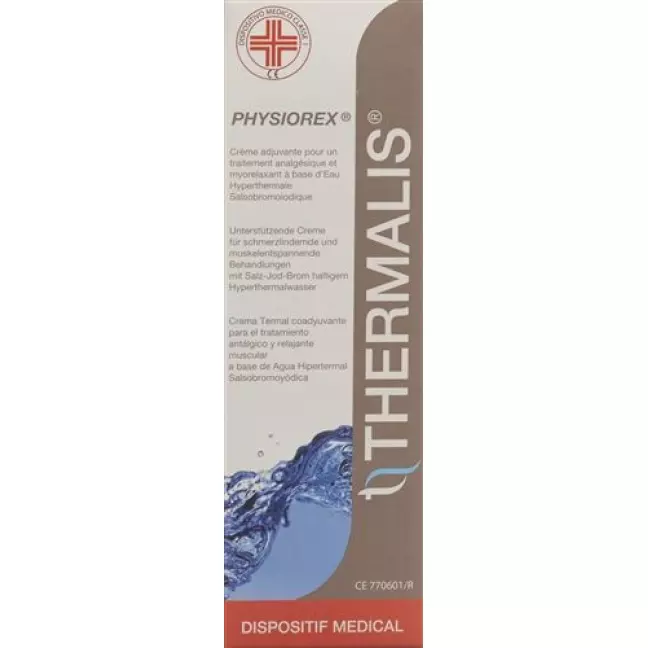 Thermalis Thermal Physiorex крем ад'ювант для знеболювання
